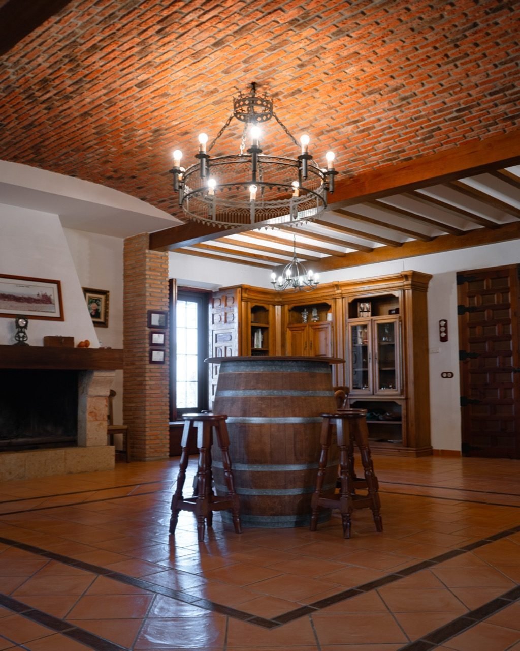 Salón de la finca La Jaraba